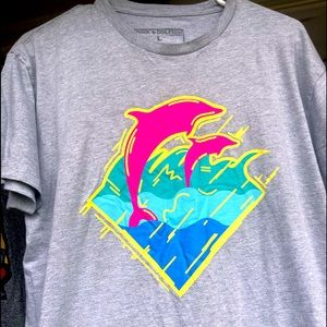 2 Pink Dolphin Shirts